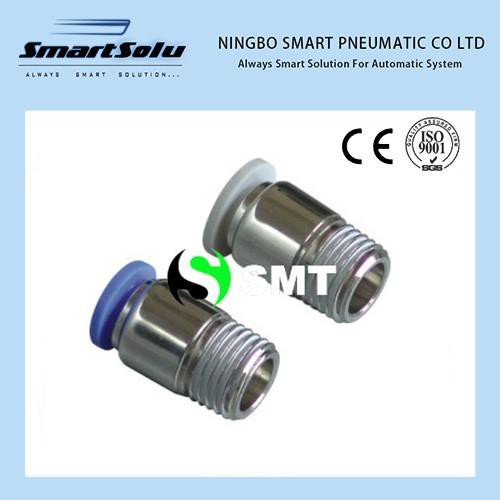 POC Type Pneumatic Plastic Push In Fittings