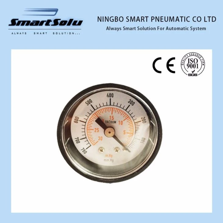Back Mounting Small Vacuum Pressure Gauge