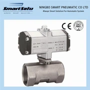 Stainless Steel Pneumatic Ball Valve